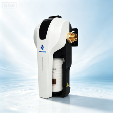 Smart Compact Whole House Water Purifier with 15 L/min High Flow, Quick-Change Cartridge and Intelligent Filter Replacement Reminder