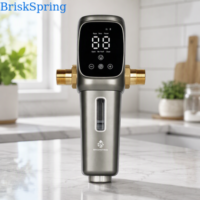 Fully Automatic Whole House Water Prefilter with SUS 316L Stainless Steel Mesh