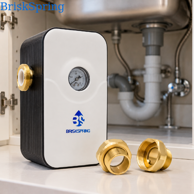 Whole House Water Descaler with H59-1 Brass Construction and 5T/H Flow Rate for Limescale Prevention